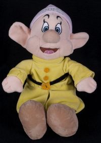 Disney Dopey Small Plush Snow White and the Seven Dwarfs